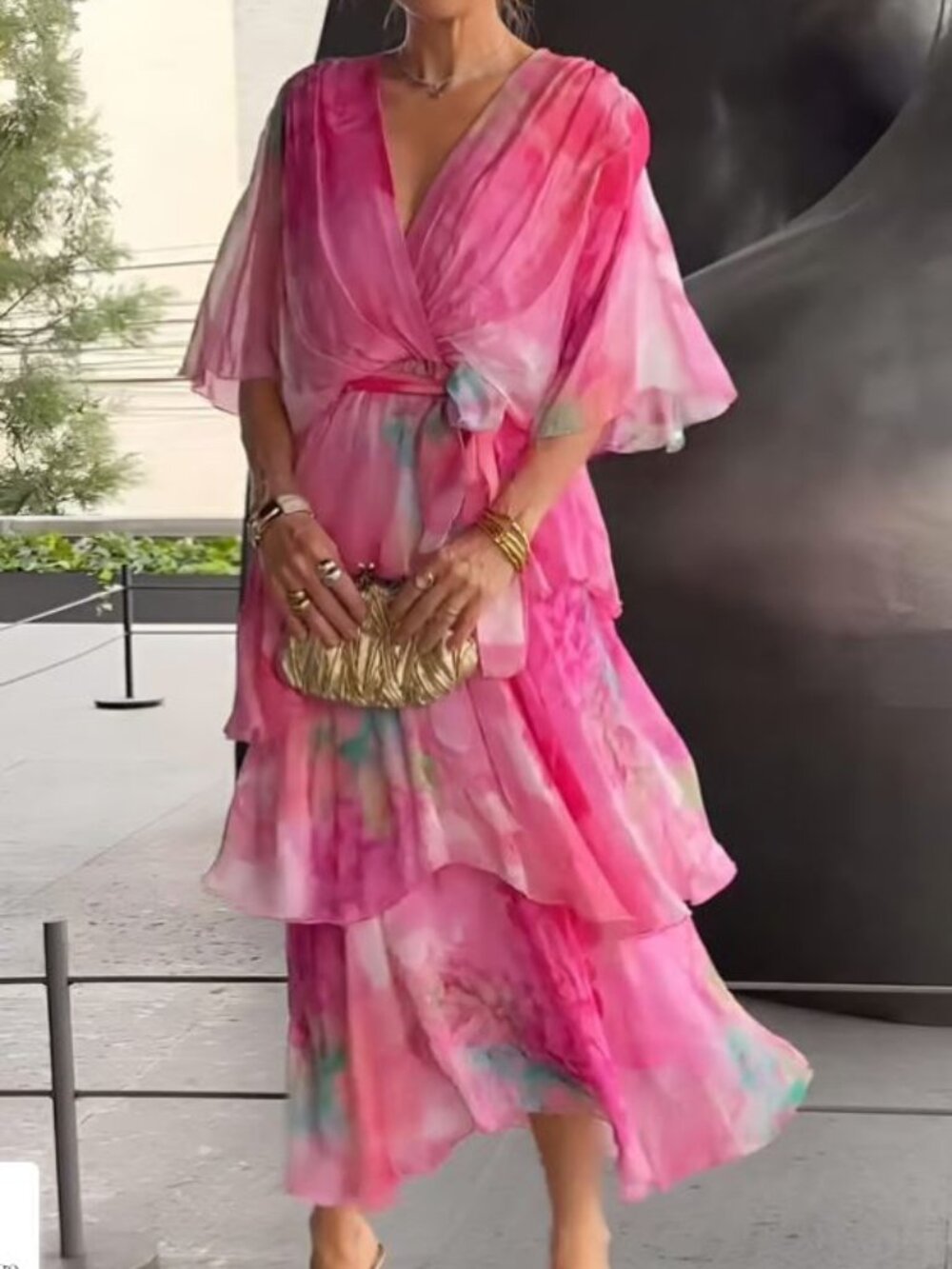 Elegant Chiffon Dress